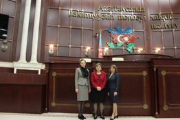 У Мілі Меджэлісе (Парламент) Азербайджанскай Рэспублікі