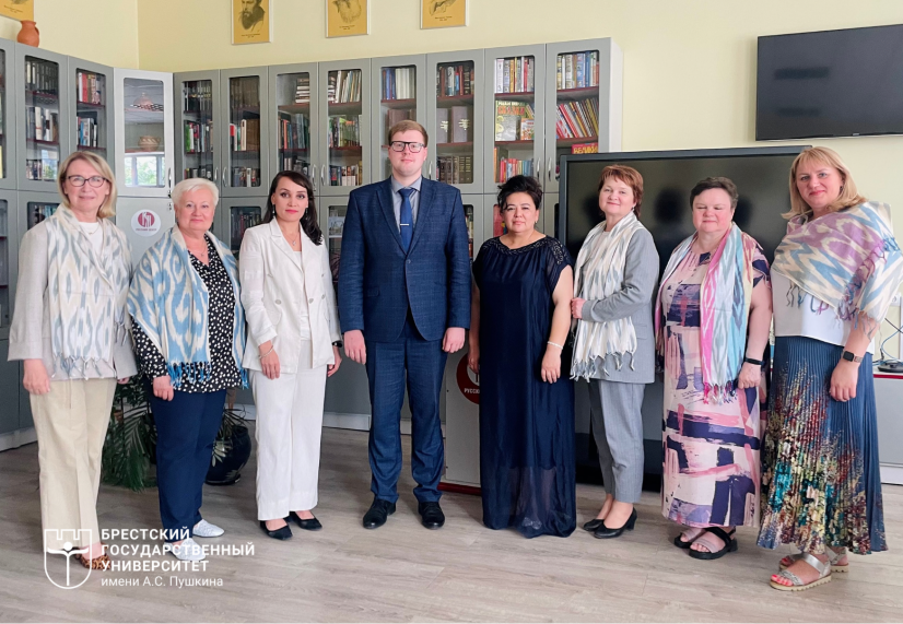 Visit of representatives of Andijan Machine Building Institute in BrSU