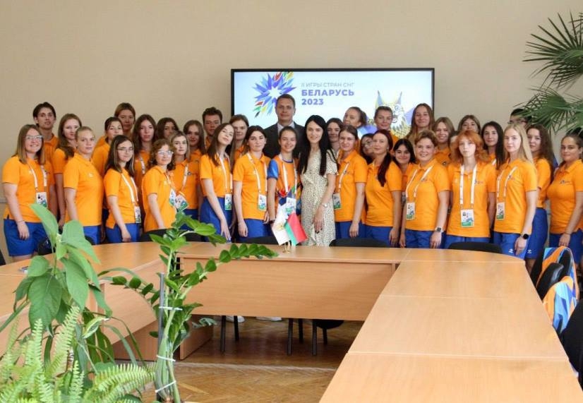 Volunteers of Brest State A.S. Pushkin University are the brand of the university